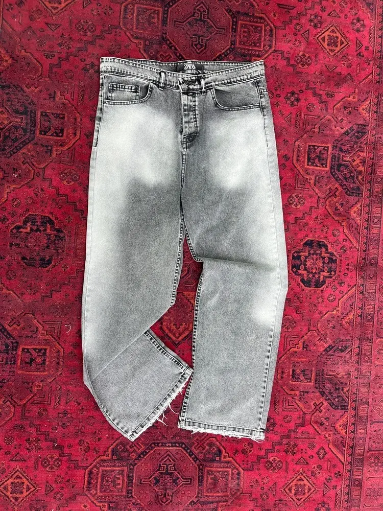 شلوار جین بگ ذغالی 204