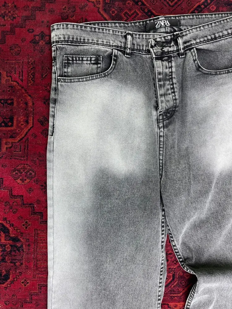 شلوار جین بگ ذغالی 204