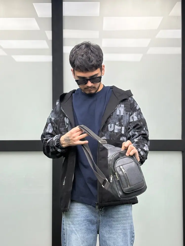 کاپشن وارداتی طرح دار