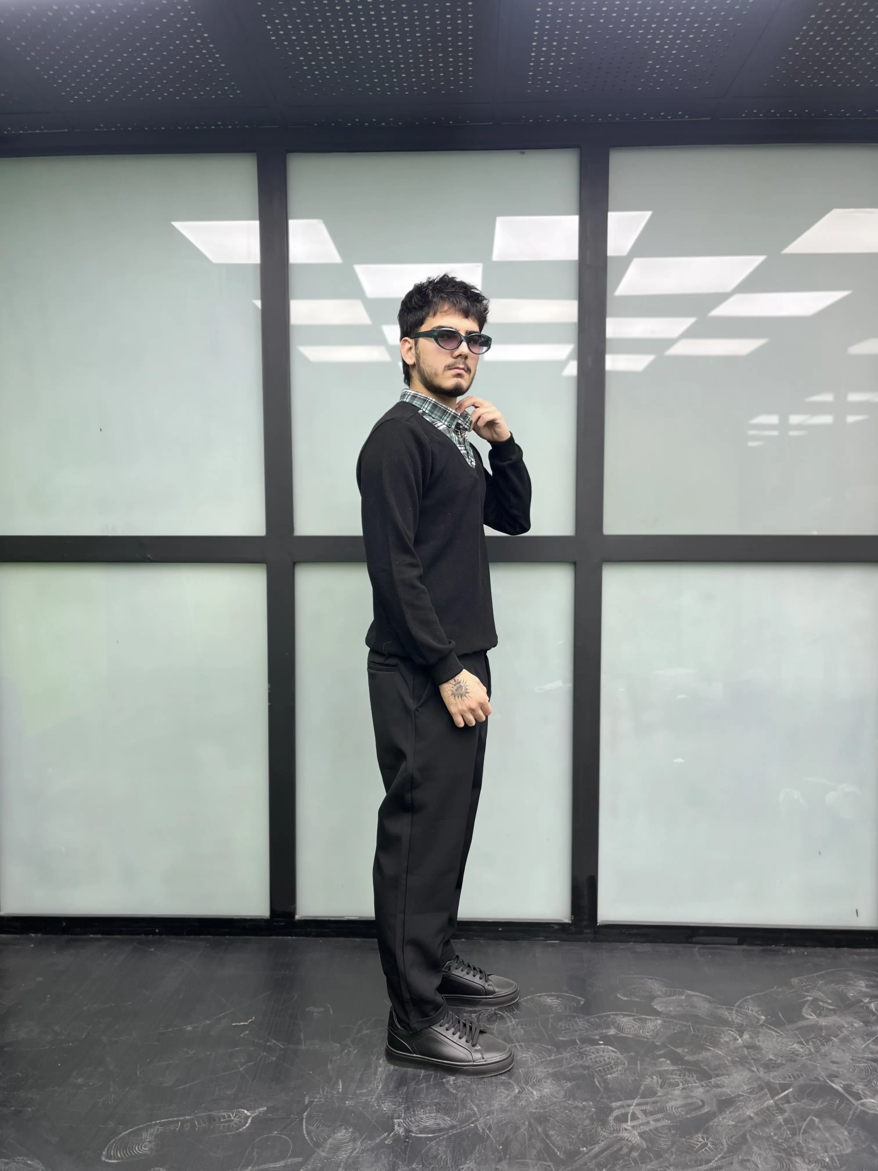 سلانیک یقه پیراهنی