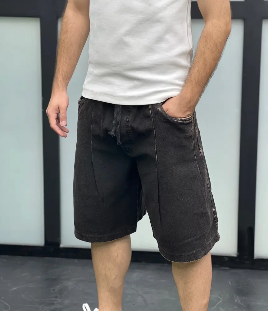 شلوارک کتان جین زارا