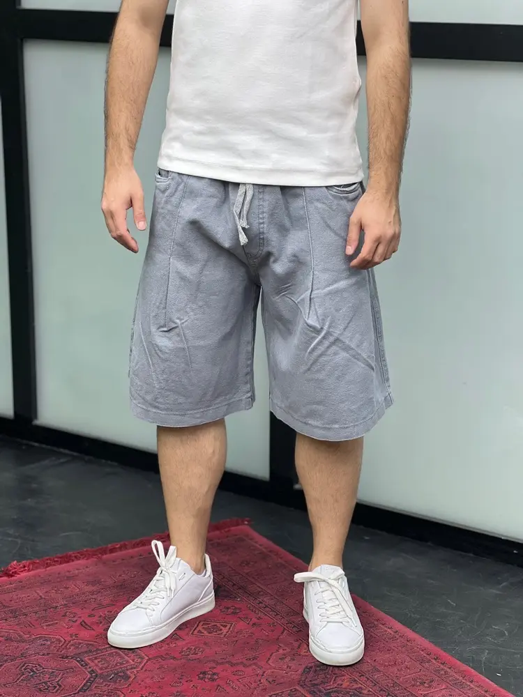 شلوارک کتان جین زارا