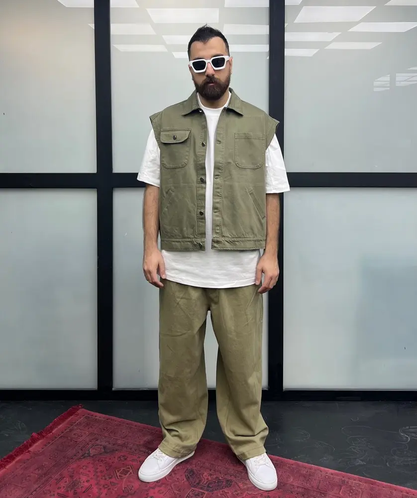 شلوار کتان زارا